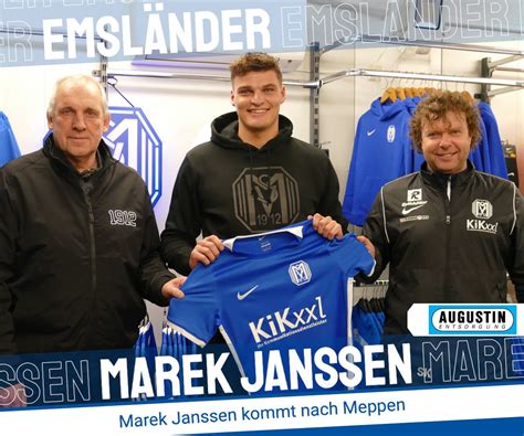 SV Meppen 1912 e V on Twitter Fix Stürmer Marek Janssen kommt