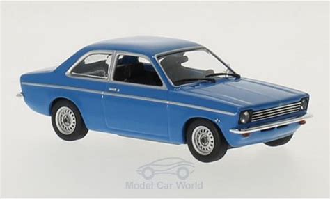 Modellino In Miniatura Opel Kadett E 1 43 Maxichamps C Blu 1974