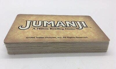 Jumanji Board Game Replacement Pieces Parts Set Of All Danger