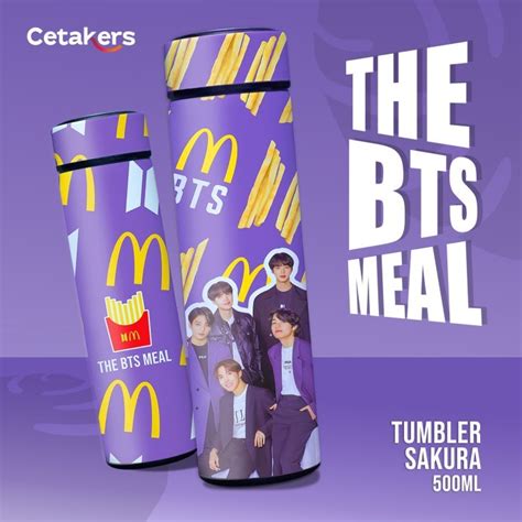 Jual Cod Tumbler Botol Minum Bts X Mcd The Bts Meal Botol Minum K