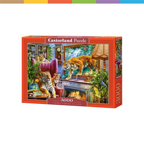 Castorland Tigers Coming To Life Puzzle 3000 Teile In 2023 Puzzle