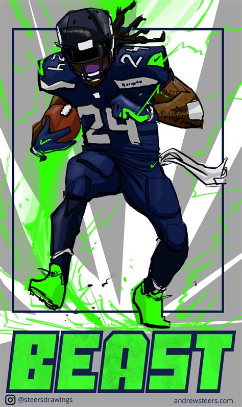 Marshawn Lynch Beast Mode Wallpaper