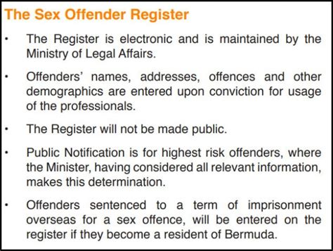 AG On Sex Offender Management Amendment Bernews