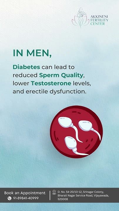 Did You Know Diabetes Affects Fertility In Men And Women