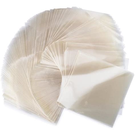 Crinklee Clear Caramel Candy Chocolate Wrappers Natural Cellophane 1000