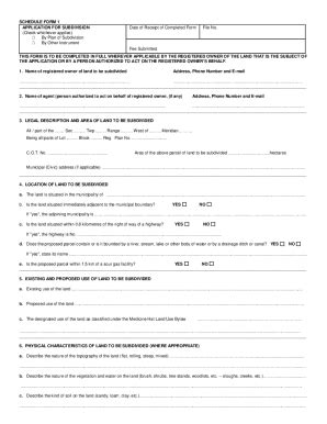 Fillable Online Schedule Form Fax Email Print Pdffiller