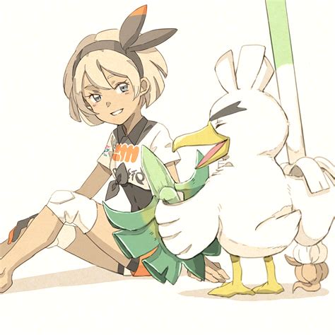 Bea And Sirfetch D Pokemon And More Drawn By Matsuri Matsuike