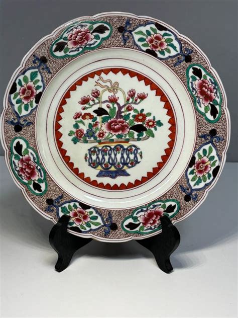 Plate JOLIE ASSIETTE FENCAI XX SIECLE Porcelain Catawiki