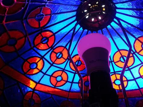 Stained Glass Tiffany Stlye Donut Lamp Shade Etsy
