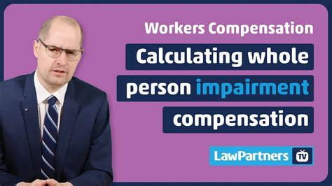 Whole Person Impairment Wpi Compensation Calculator