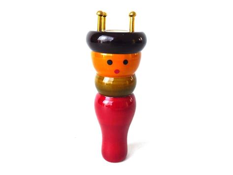 Knitting Doll Vintage Wooden Knitting Doll French Knitting Bobbin D
