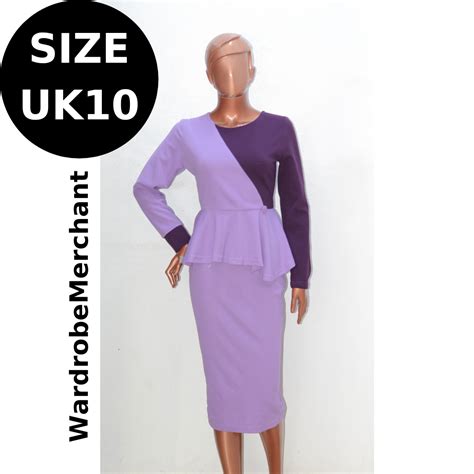 Purple/Lilac Ladies Dress | Wardrobe Merchant