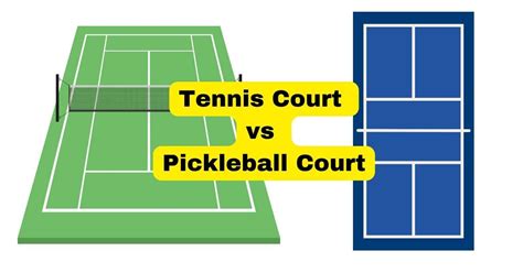 Pickleball Court Vs Tennis Court Understanding The Differences And