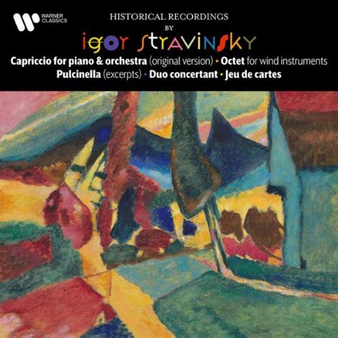 Igor Stravinsky Stravinsky Capriccio Octet Pulcinella Duo