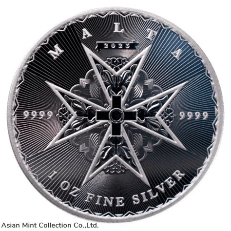 Malta Maltese Cross Oz Silver Bu Coin Moedas Lingotes E Lombos