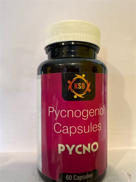 Pycnogenol Capsules Peak Wellness