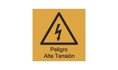 Señalamiento “peligro Alta Tensión” Safety Market