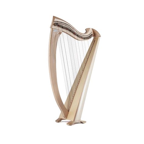 Una Professional Lever Harp By Salvi Harps 38 Strings Portable And Lightweight Harp — Vermont