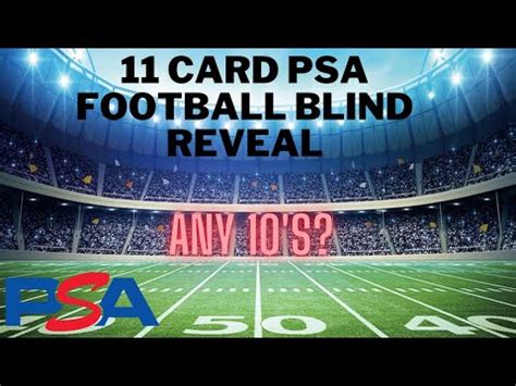 Psa Blind Reveal Cards All Nfl Youtube