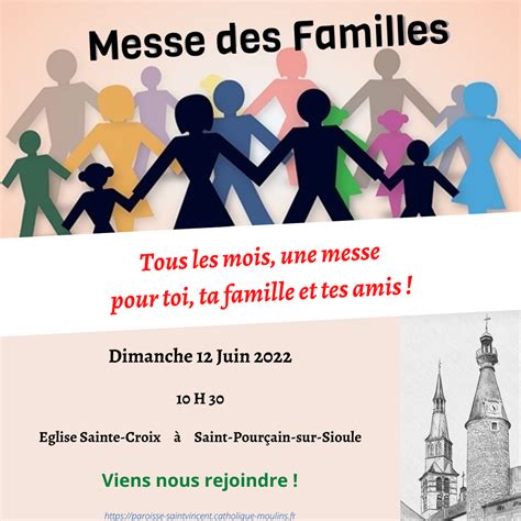 Messe Des Familles Dimanche Juin Paroisse Saint Vincent