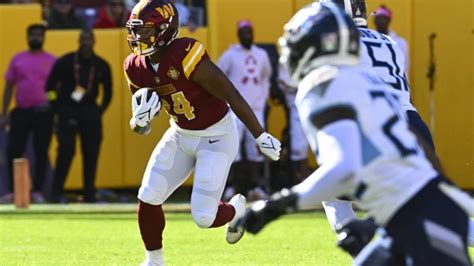 Antonio Gibson Player Props Odds Tips And Betting Trends For Week 7