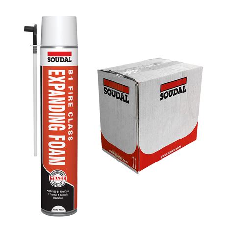 Soudal B1 Fire Class Expanding Foam Handheld 750ml Box Of 12 ERoofing