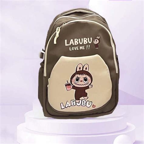 Balo Thời Trang Hoạ Tiết Labubu Siêu Hot Balo Học Sinh Cấp Cấp Đi Học Shopee Việt Nam