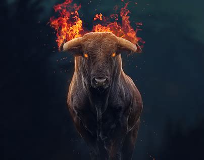 Fire Bull Bull Tattoos Bull Artwork Taurus Bull Tattoos