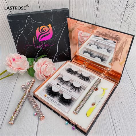 Wholesale Custom Empty Lash Box Package D Mink Magnetic Lashes Box