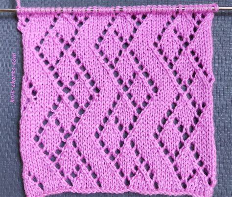 Free Knitting Patterns Lace Stitch Knitting Pattern