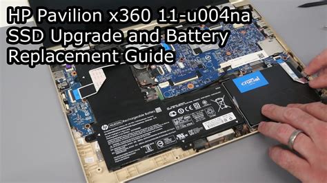 Hp Pavilion X U Na Ssd Upgrade And Battery Replacement Guide