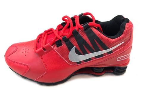 Tenis Nike Shox Caballero Color Rojo De Piel Mercado Libre