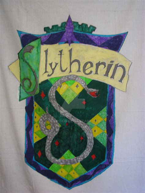 Slytherin banner by Glowoxid on DeviantArt