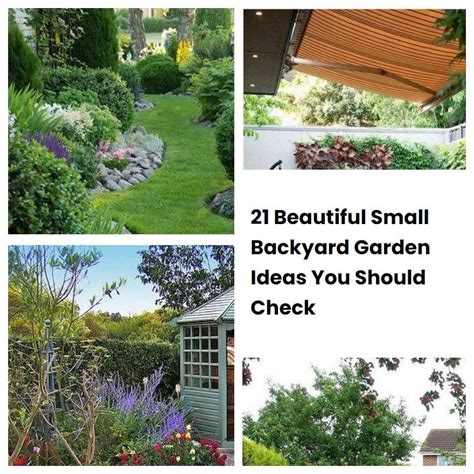 21 Beautiful Small Backyard Garden Ideas You Should Check Sharonsable