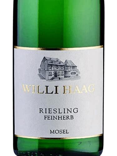 Willi Haag Riesling Feinherb Vivino Australia