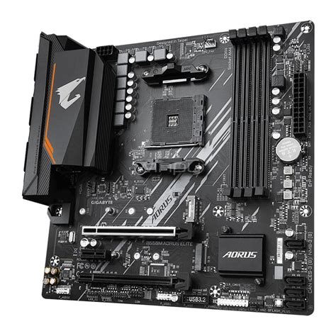 Placa Madre Gigabyte B550M AORUS ELITE AM4 DRR4 2133 5100MHz M 2 X2