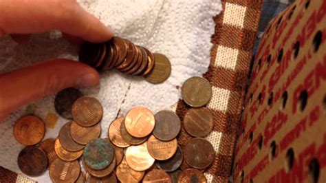 Tons Of Wheat Pennies From Coin Roll Hunting Box 3 Video 7 YouTube