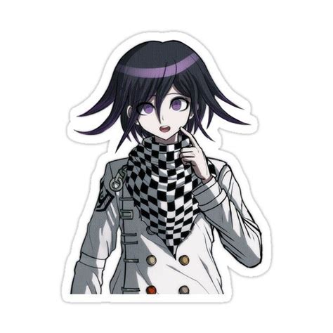 Kokichi Finger On Chin Pose Danganronpa Sticker By Pp B In 2022