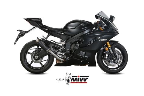 Silencioso MIVV GP Pro Inox Negro Yamaha YZF 600 R6 17 21 Y 063 LXBP