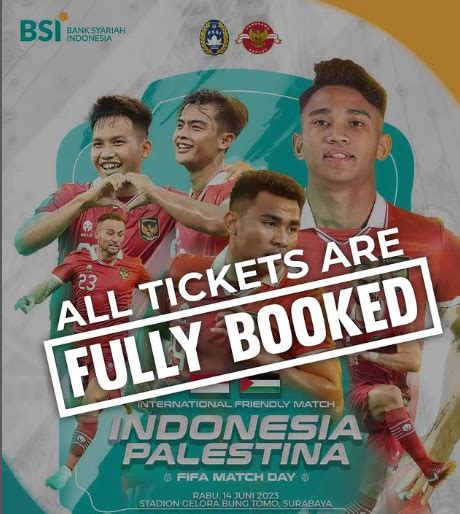 Tiket Timnas Indonesia Vs Palestina Sudah Habis Terjual Bolaskor