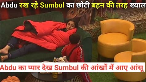 Bigg Boss 16 Live Abdu Rozik And Sumbul Touqeer Cute Moment Bigg Boss