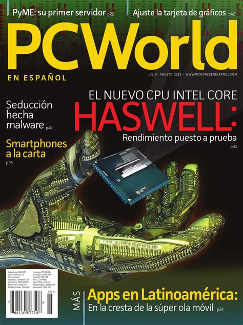 Revista Pc World El Nuevo Cpu Intel Core Haswell Biblia Del Programador