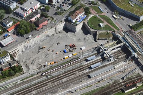 Luftaufnahme Weil Am Rhein Baustelle Zum Neubau Des Einkaufszentrum