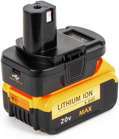 Dm Rl Batterij Converter Adapter Usb Dm Rob Voor Ryobi Converteren