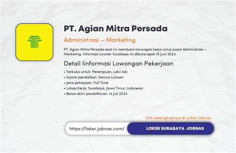 Lowongan Kerja Administrasi Marketing