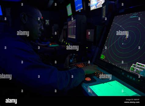 U S Navy Air Traffic Controller St Class Fernando Montes Stands