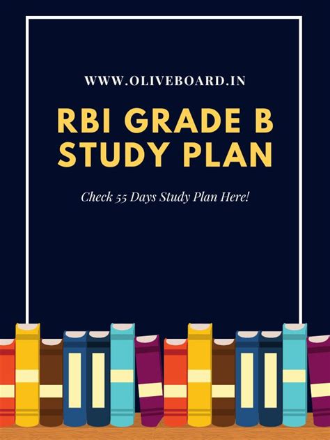 Rbi Grade B Study Plan 2023 Check 55 Days Complete Plan Here Oliveboard