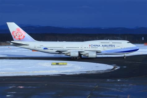 チャイナエアライン Boeing 747 400 B 18210 新千歳空港 航空フォト by 中村 昌寛さん 撮影2018年02月04日