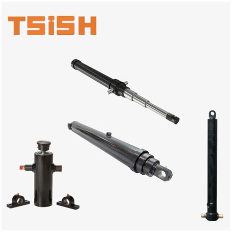 Oem Double Acting Telescopic Multi Stages Hydraulic Cylinder Hydraulic Cylinder And General