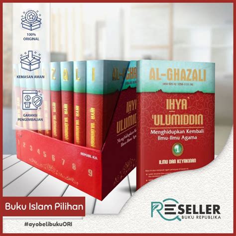 Jual Buku Kitab Paket Ihya Ulumiddin Imam Ghazali Jilid Shopee